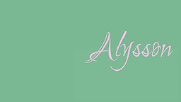 Alysson