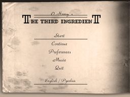 The Third Ingredient