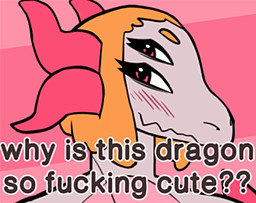 why is this dragon so fucking cute??