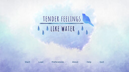 tender feelings like water